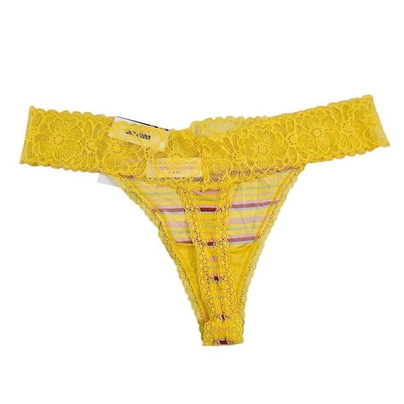 No Boundaries 4-Pack Underwear Micro Lace Multi-Color Thong Panties Size XL NWT - Picture 10 of 15